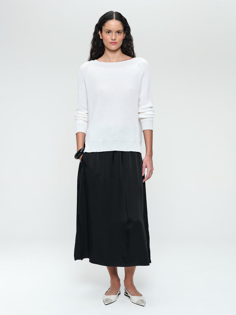 jane lushka Cotton dayed pullover EU 369 White