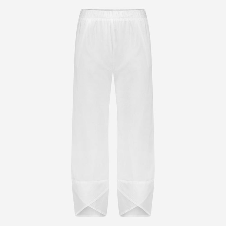 Jane Lushka Cotton Summer Pants T549 White