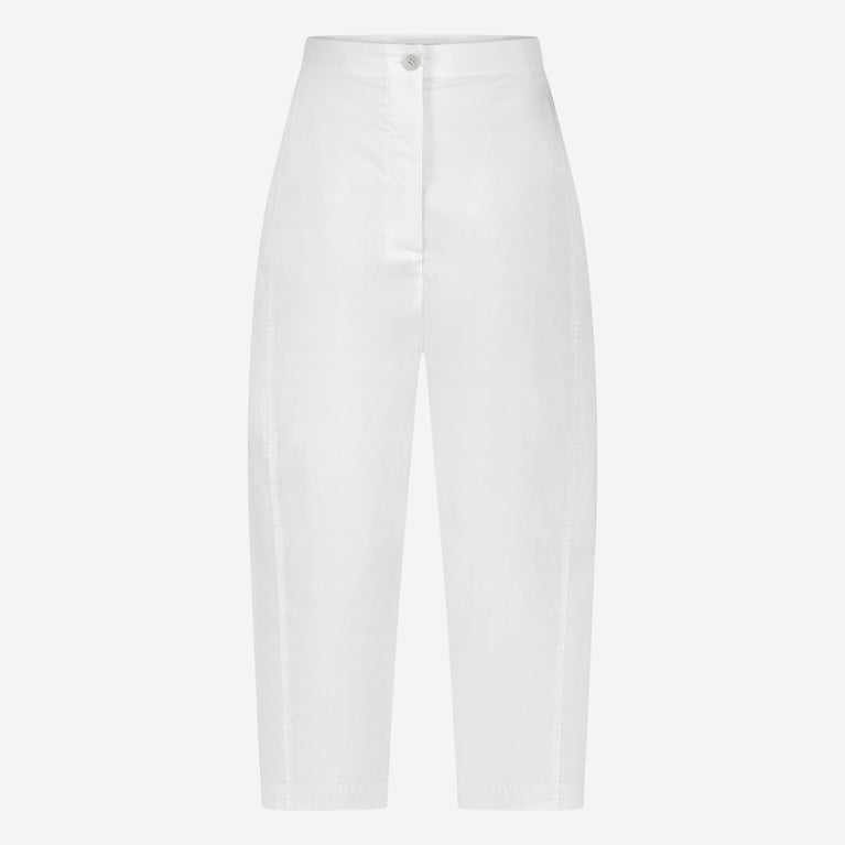 Jane Lushka Cotton Summer Pants White
