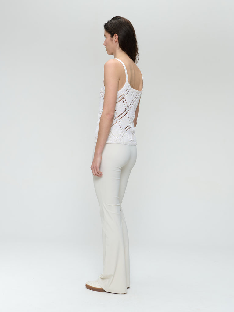 Jane Lushka Cotton Summer Top 9064 Off White