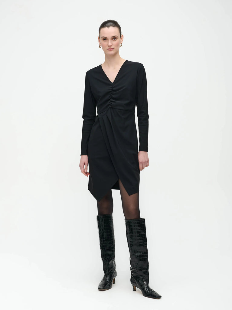jane lushka Dagmar Dress Technical Jersey Black