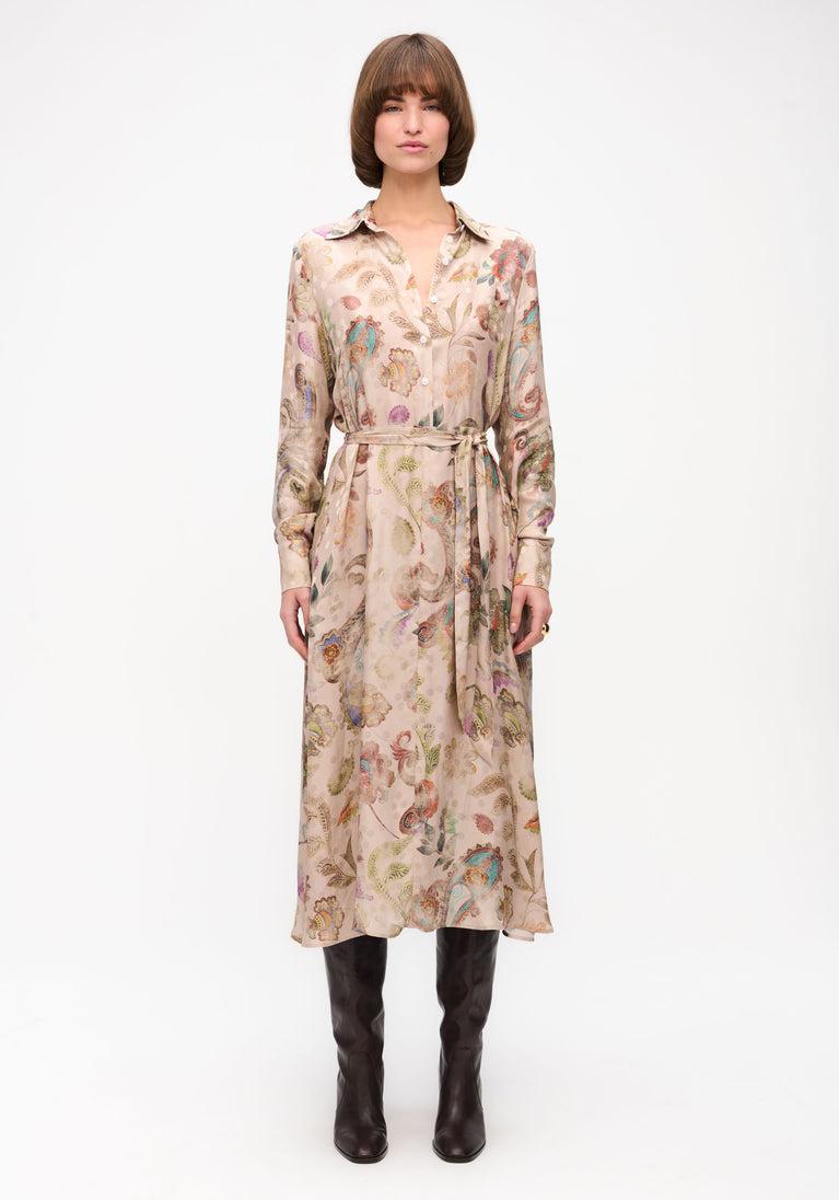 jane lushka Devitta Dress Beige