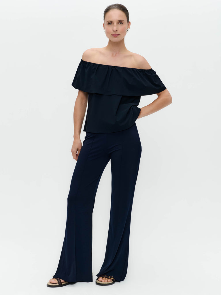 jane lushka Diane top technical jersey Blue