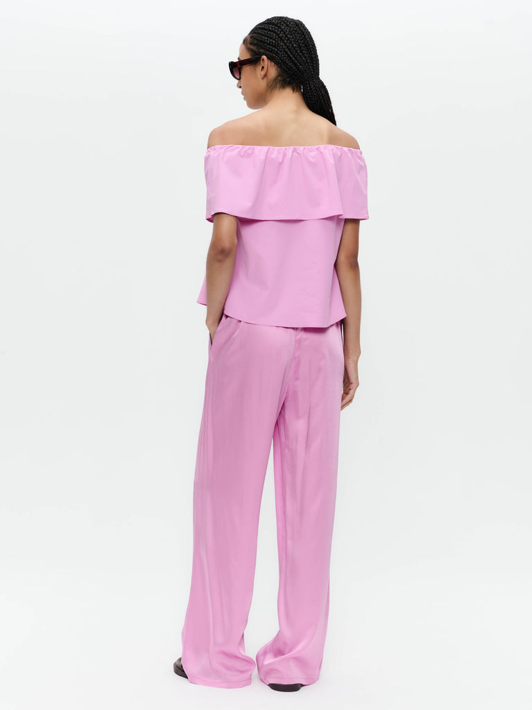 Jane Lushka Diane Top Technical Jersey Pink