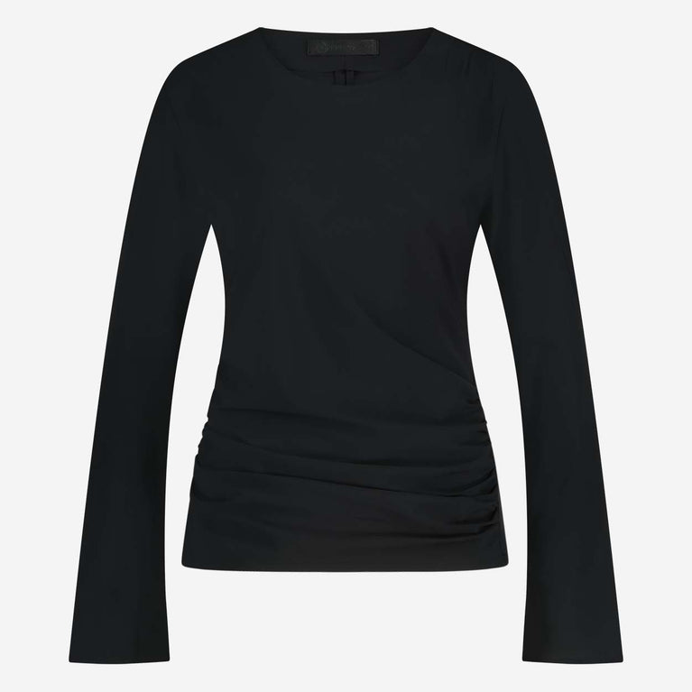 Jane Lushka Diva Top Technical Jersey Black