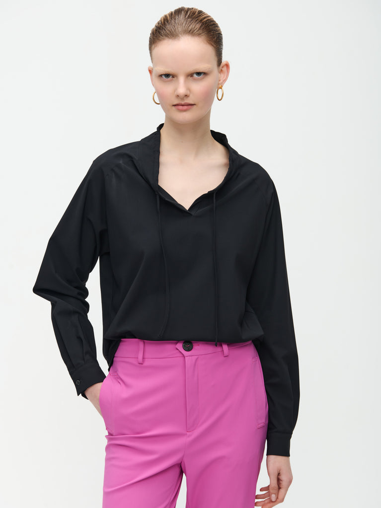 Jane Lushka Dora Top Technical Jersey Black