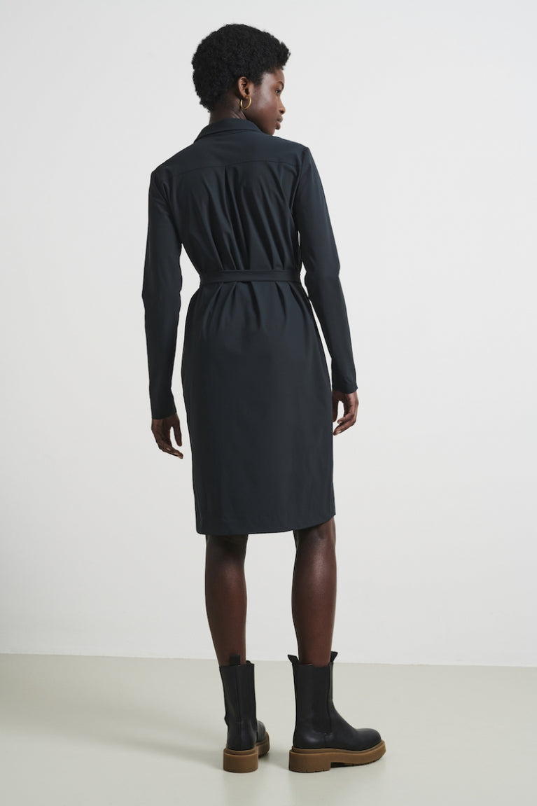 Jane Lushka Dress Nico Easy Wear Grigio Notte