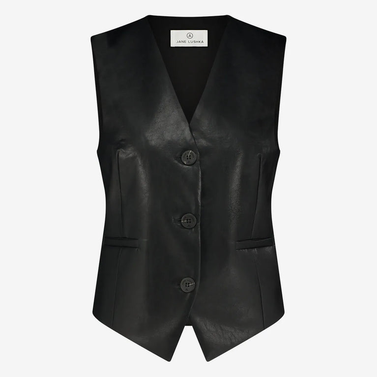 Jane Lushka Erik Vest Black