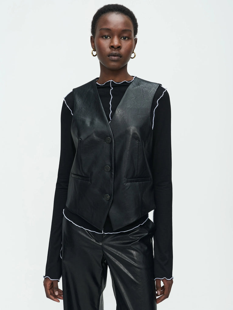 jane lushka Erik Vest Black
