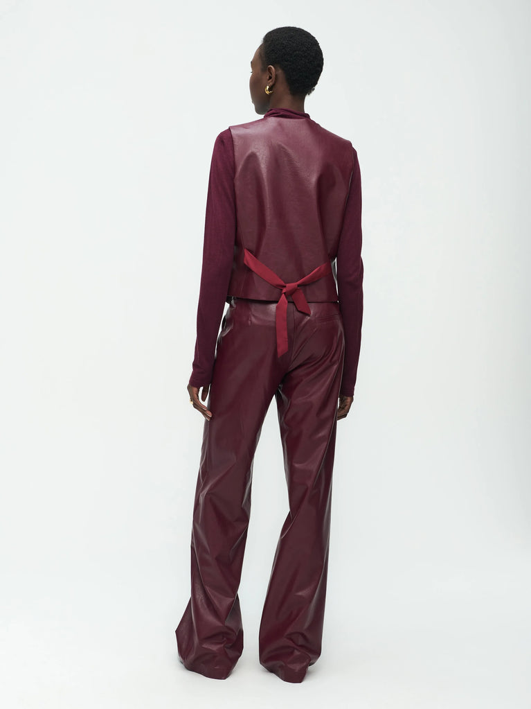 Jane Lushka Erik Vest Bordo