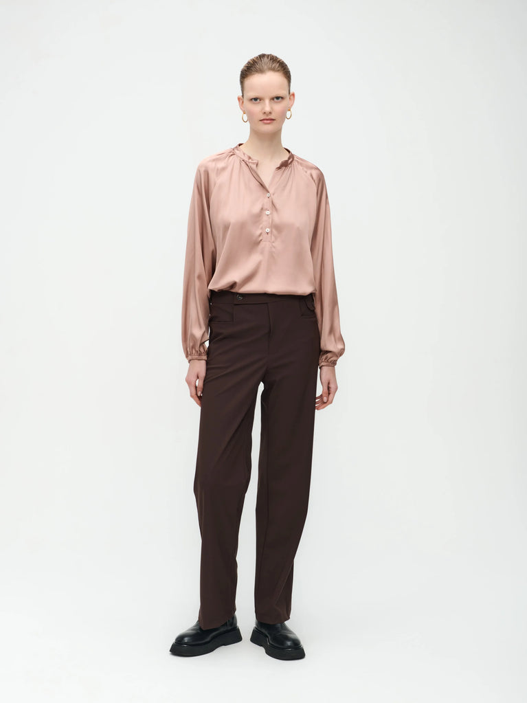 jane lushka Franc Blouse Pudra