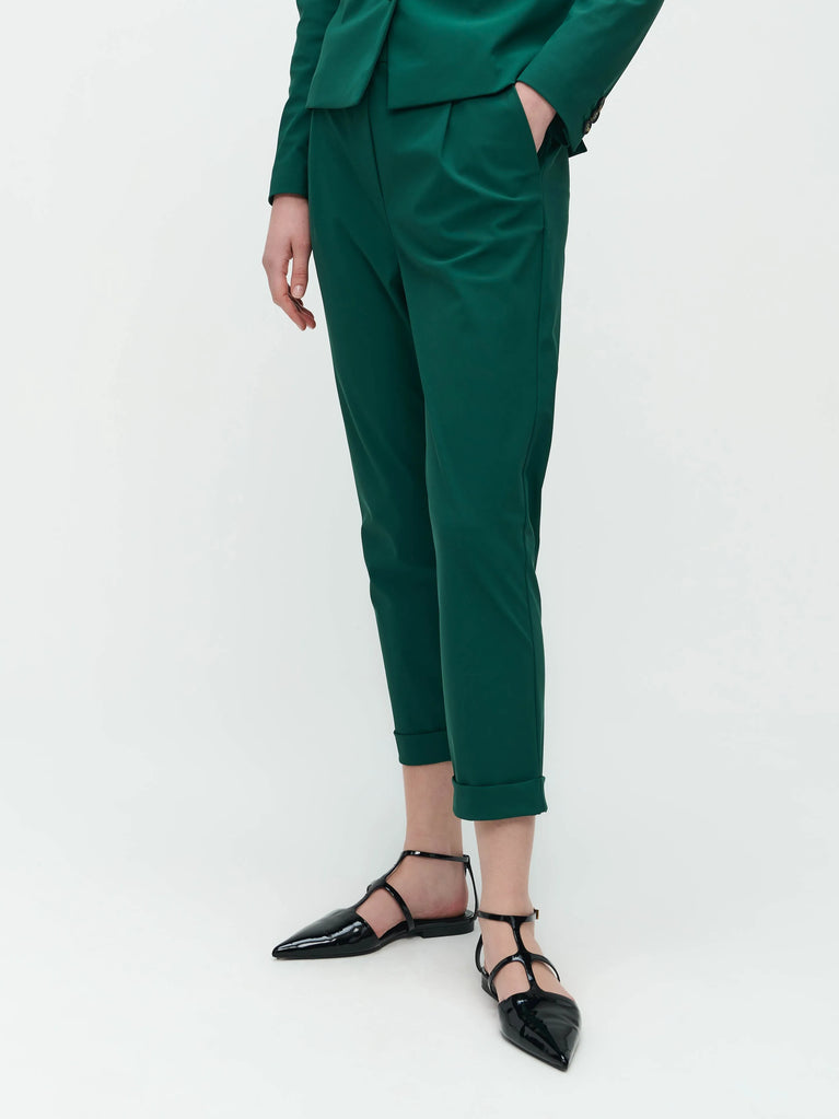 Jane Lushka Gary Pants Technical Jersey Green