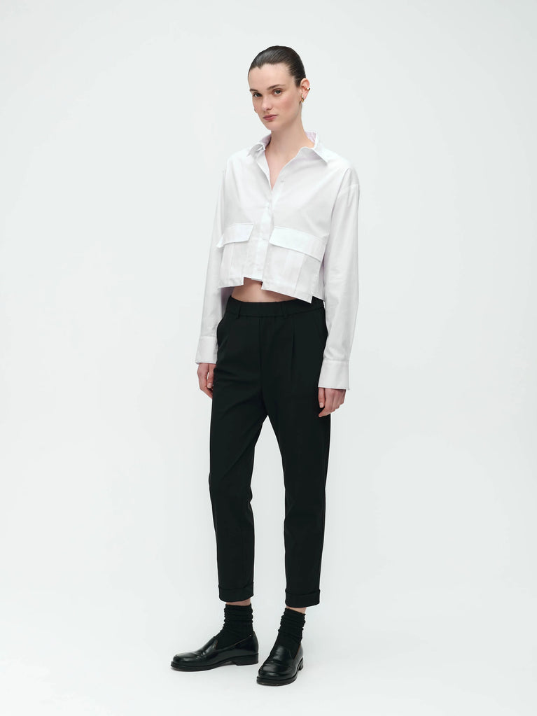 jane lushka George Blouse White