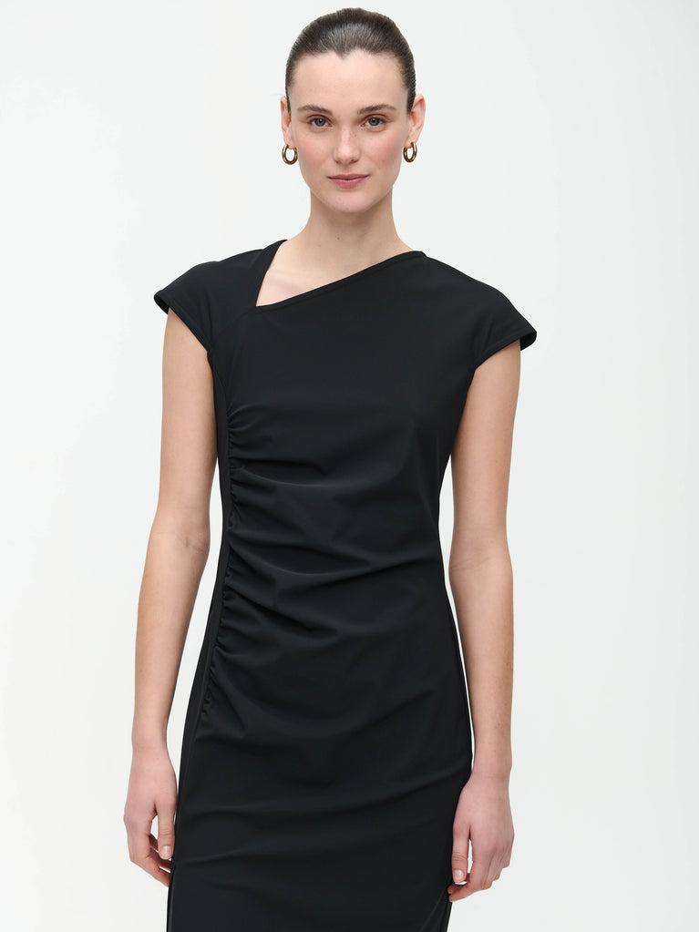 Jane Lushka Georgia Dress Technical Jersey Black