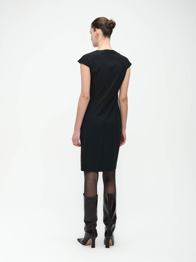 Jane Lushka Georgia Dress Technical Jersey Black
