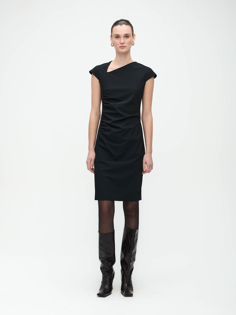 jane lushka Georgia Dress Technical Jersey Black