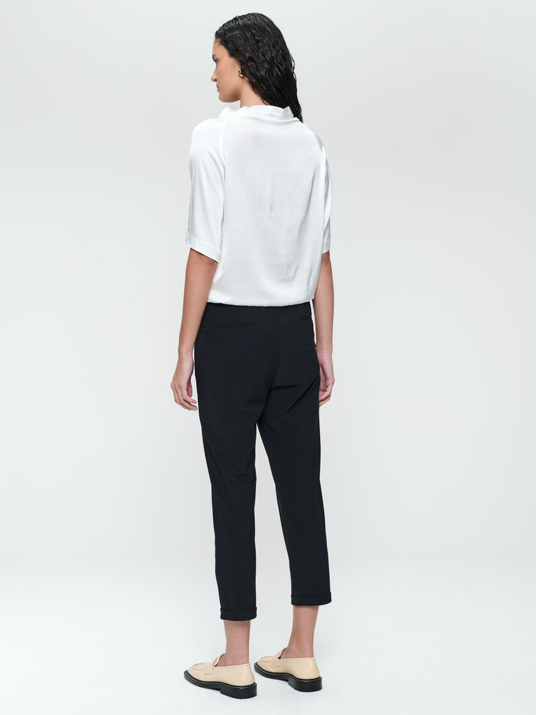 Jane Lushka Gia Strech Viscose Top Off White