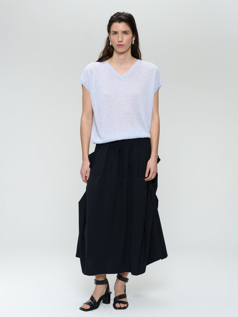 jane lushka Glossy loose top 25047 Silver