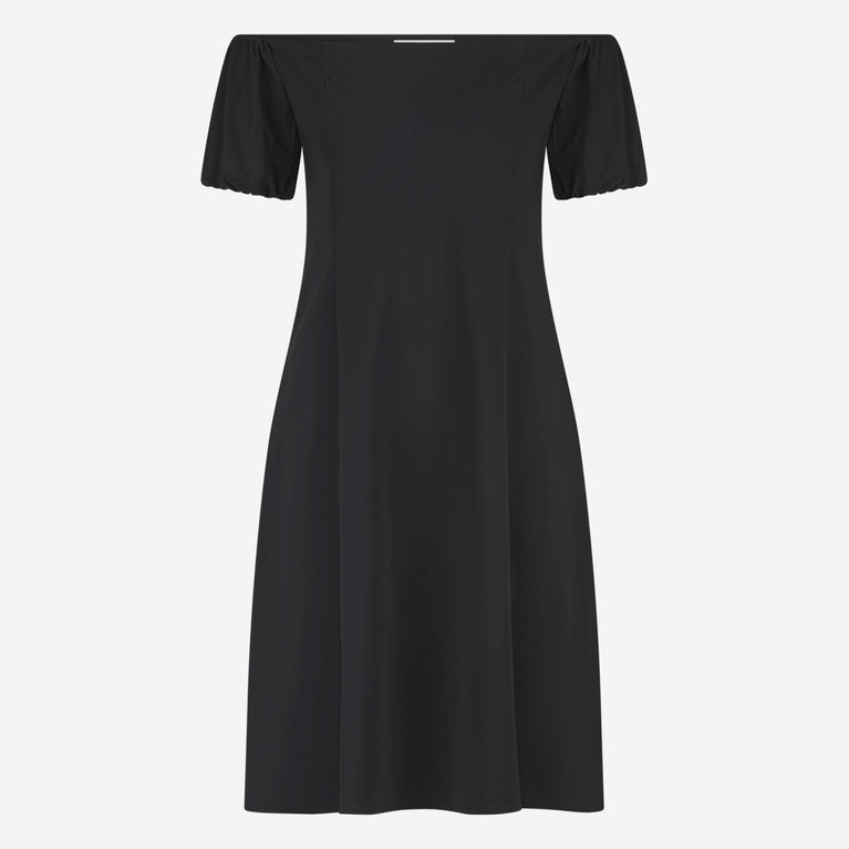 jane lushka Goldie dress technical jersey Black