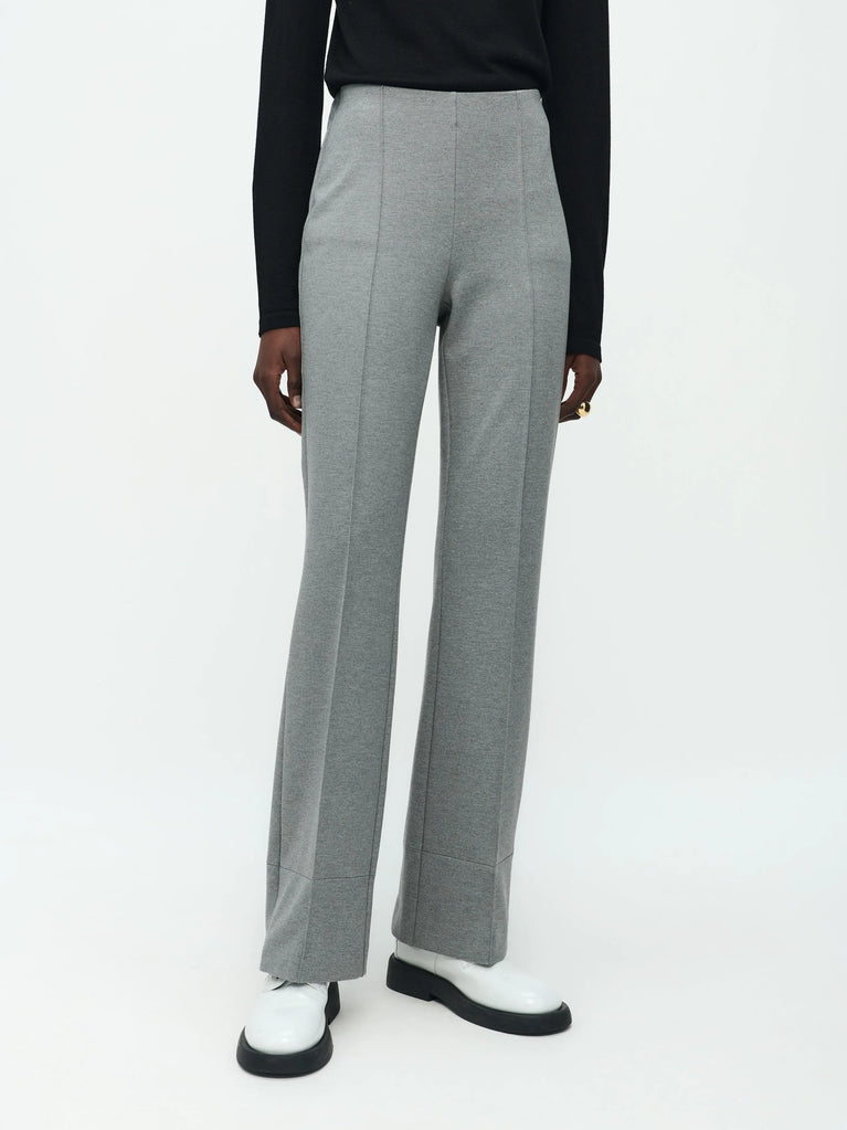 Jane Lushka Greta Terry Jersey Pants Grey Melange