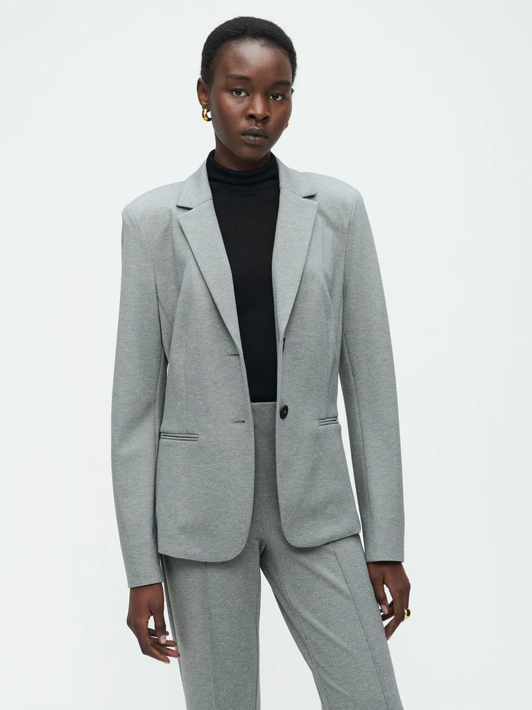 Jane Lushka Greta Terry Jersey Pants Grey Melange