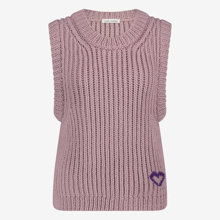 Jane Lushka Hand Made Vest 2206A1 Rose