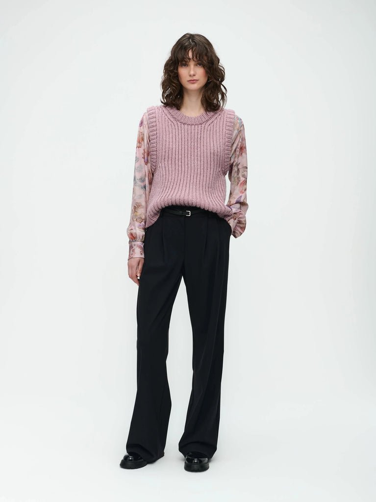 jane lushka Hand Made vest 2206A1 Rose