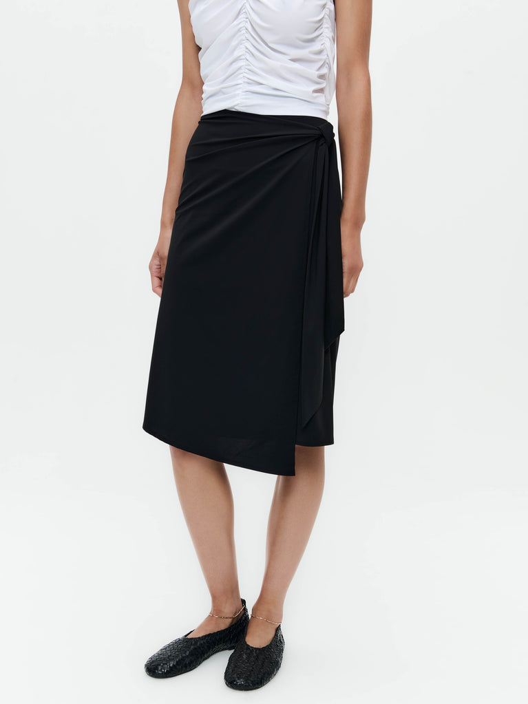 Jane Lushka Ilona Skirt Technical Jersey Black