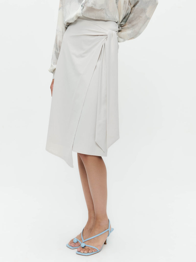 Jane Lushka Ilona Skirt Technical Jersey Sand