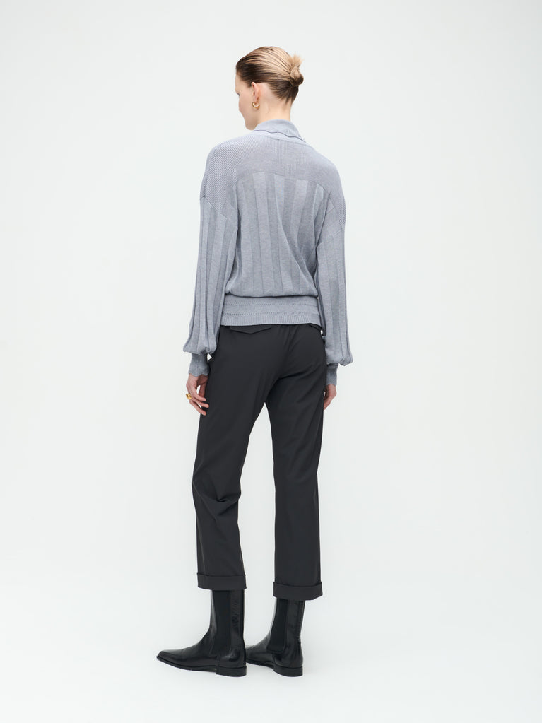 Jane Lushka Irena Pants Technical Jersey Dark Grey