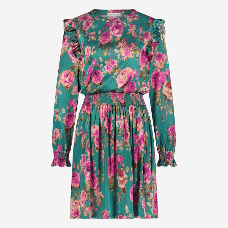 Jane Lushka Janny Dress Multi Green