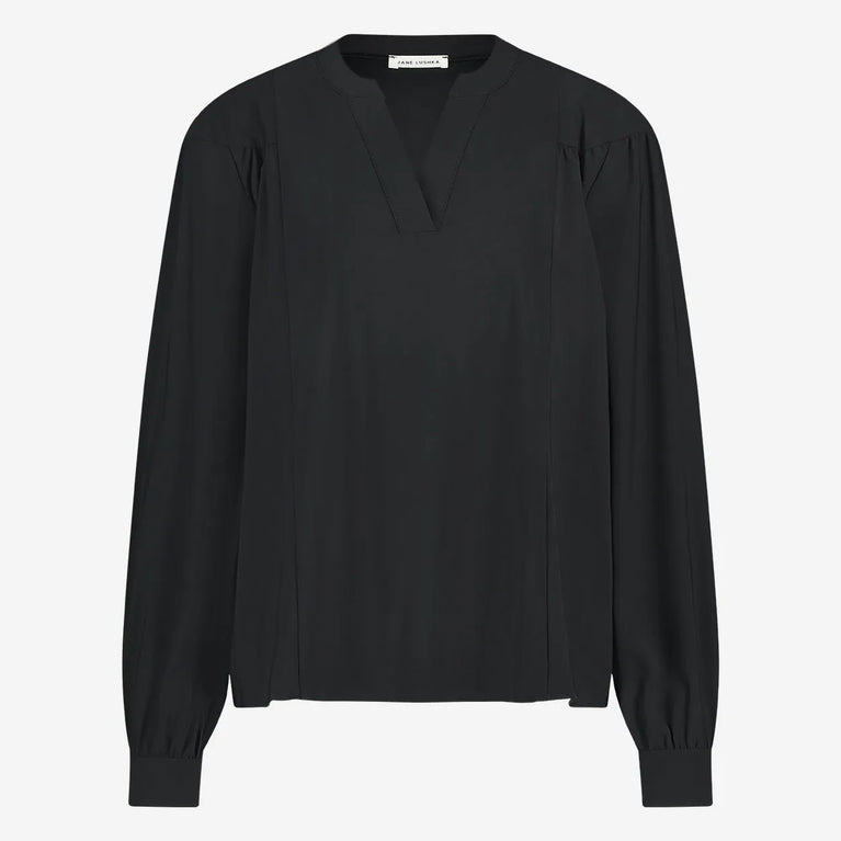 Jane Lushka Jet Top Technical Jersey Black