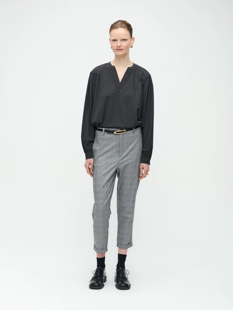 Jane Lushka Jet Top Technical Jersey Dark Grey