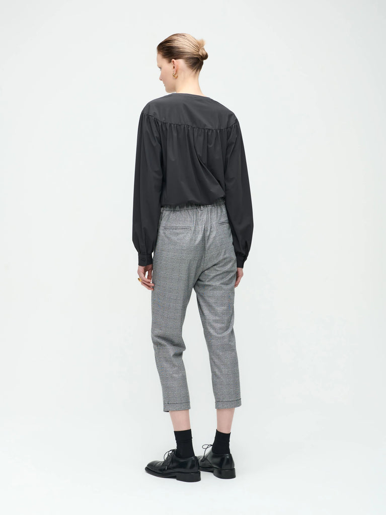 Jane Lushka Jet Top Technical Jersey Dark Grey