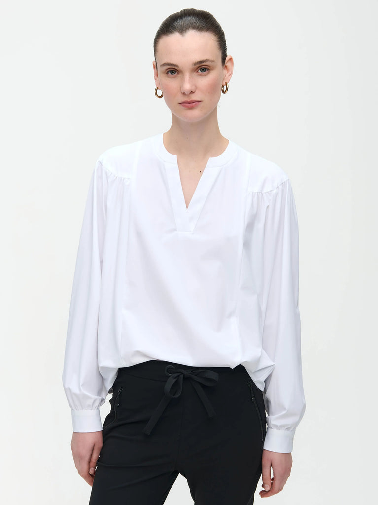 Jane Lushka Jet Top Technical Jersey White