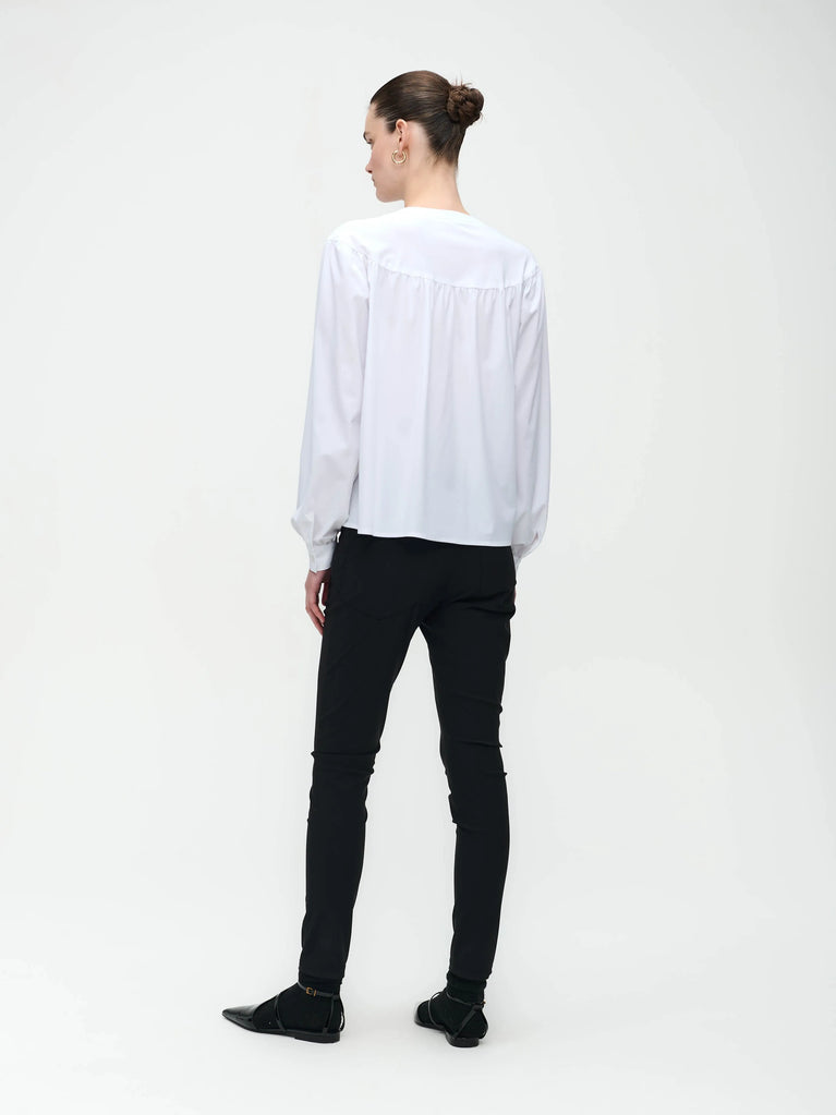 Jane Lushka Jet Top Technical Jersey White