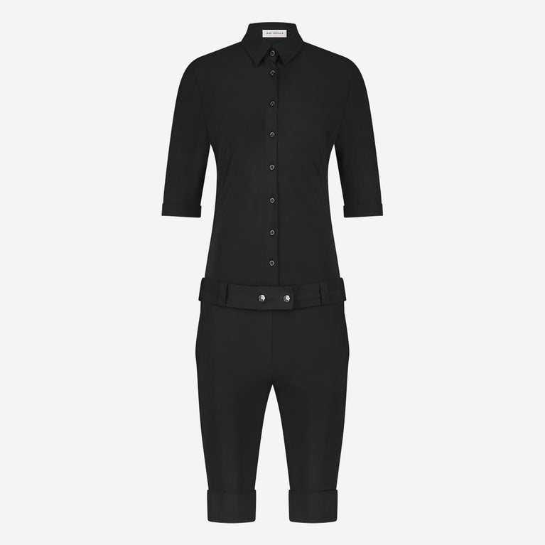 Jane Lushka Jumpsuit Lulu Technical Jersey Black