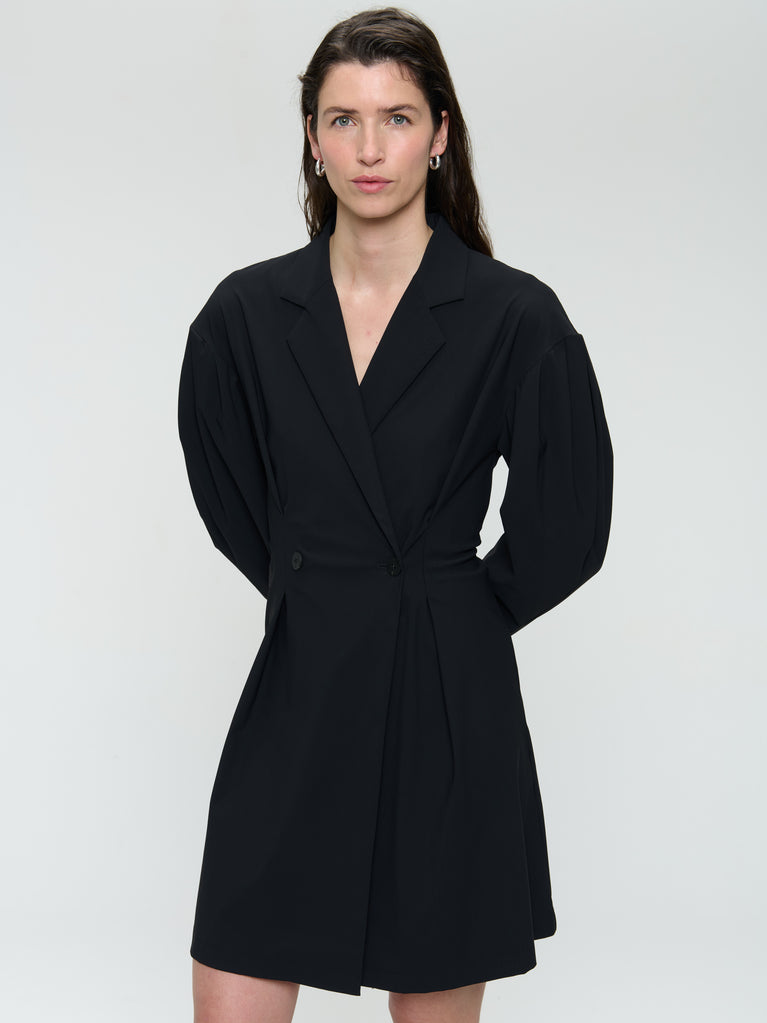 Jane Lushka Kansas Strech Tech Jersey Dress Black