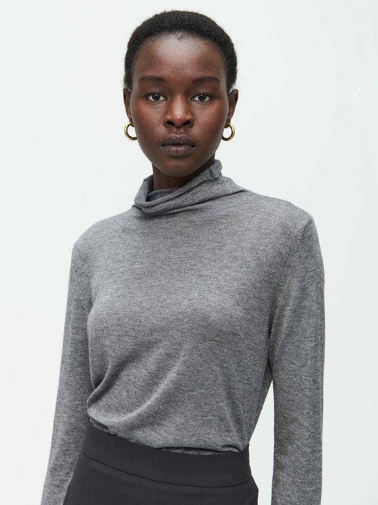 Jane Lushka Katherine Polo Dark Grey