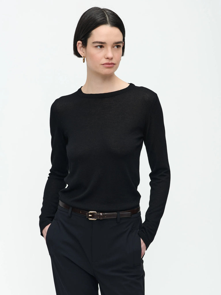 Jane Lushka Katherine Pu Pullover Black