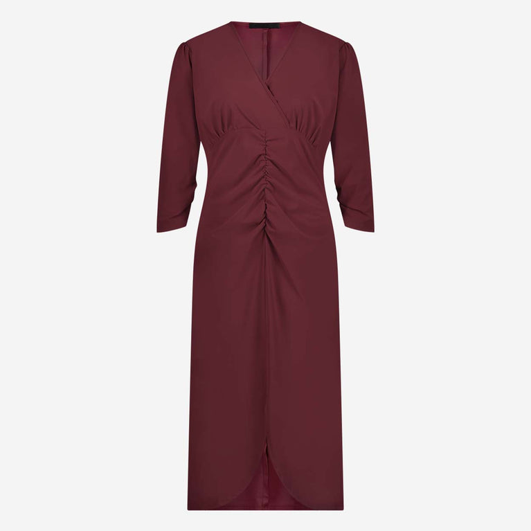 Jane Lushka Katja Dress Technical Jersey Amaranto