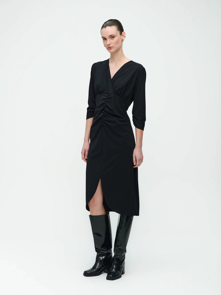 jane lushka Katja Dress Technical Jersey Black