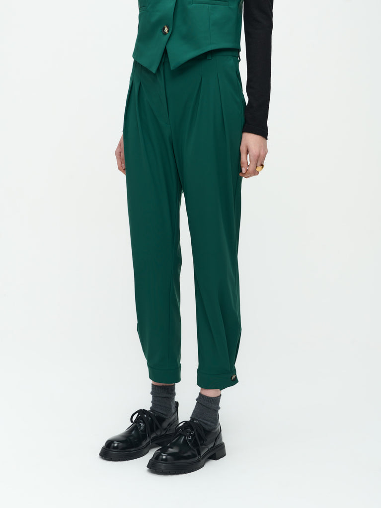Jane Lushka Katrin Pants Technical Jersey Green