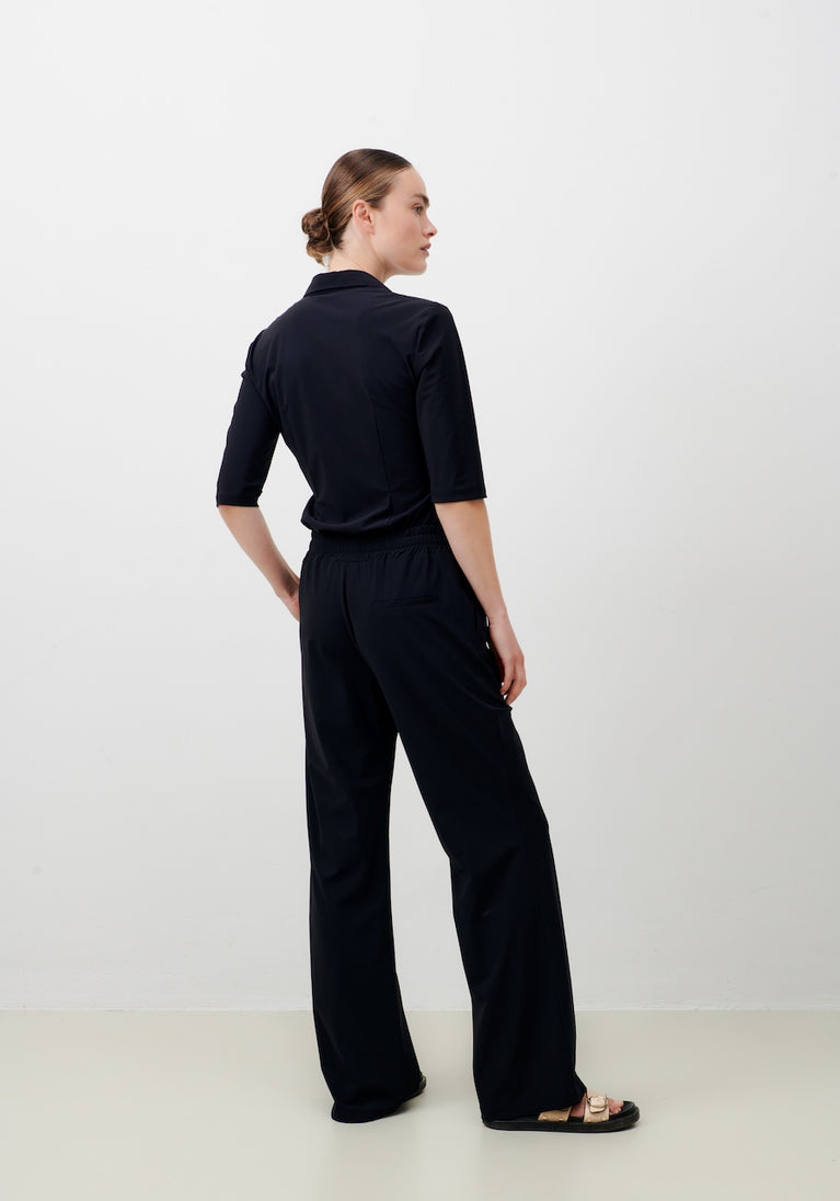 Jane Lushka Kikkie Blouse Technical Jersey Black