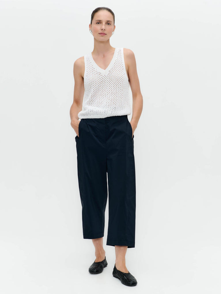jane lushka Kober cotton poplin pants Blue