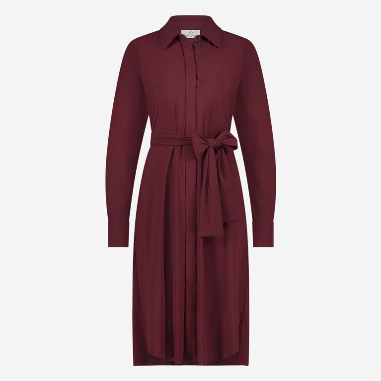 Jane Lushka Layla Dress Technical Jersey Amaranto