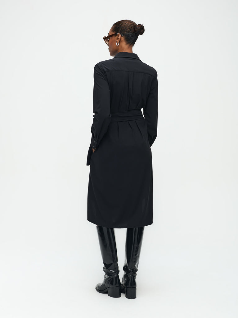 Jane Lushka Layla Dress Technical Jersey Black