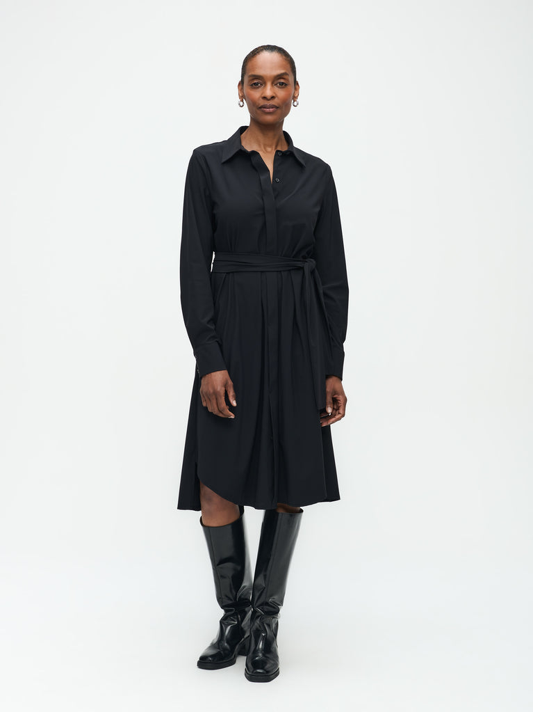 jane lushka Layla Dress Technical Jersey Black