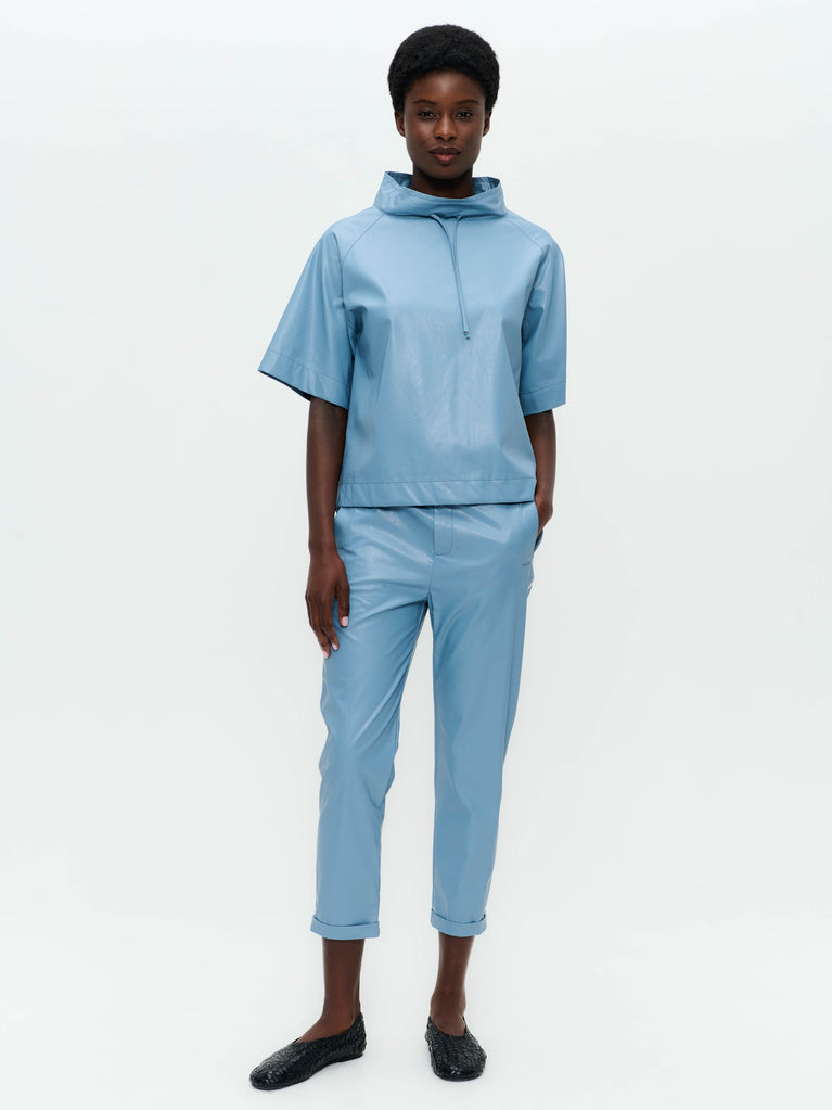 jane lushka Lena eco-leather pants Light Blue