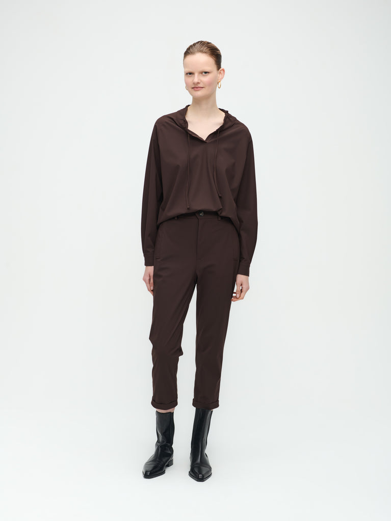 jane lushka Lena Pants Technical Jersey Dark Brown